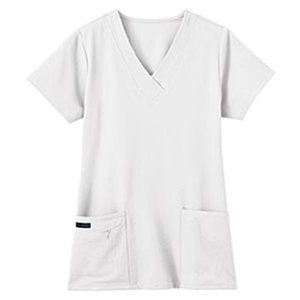 Women's Jockey Scrub Top - White